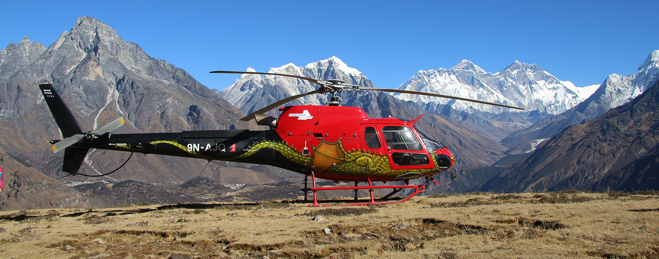 Gorakshep to Lukla Helicopter